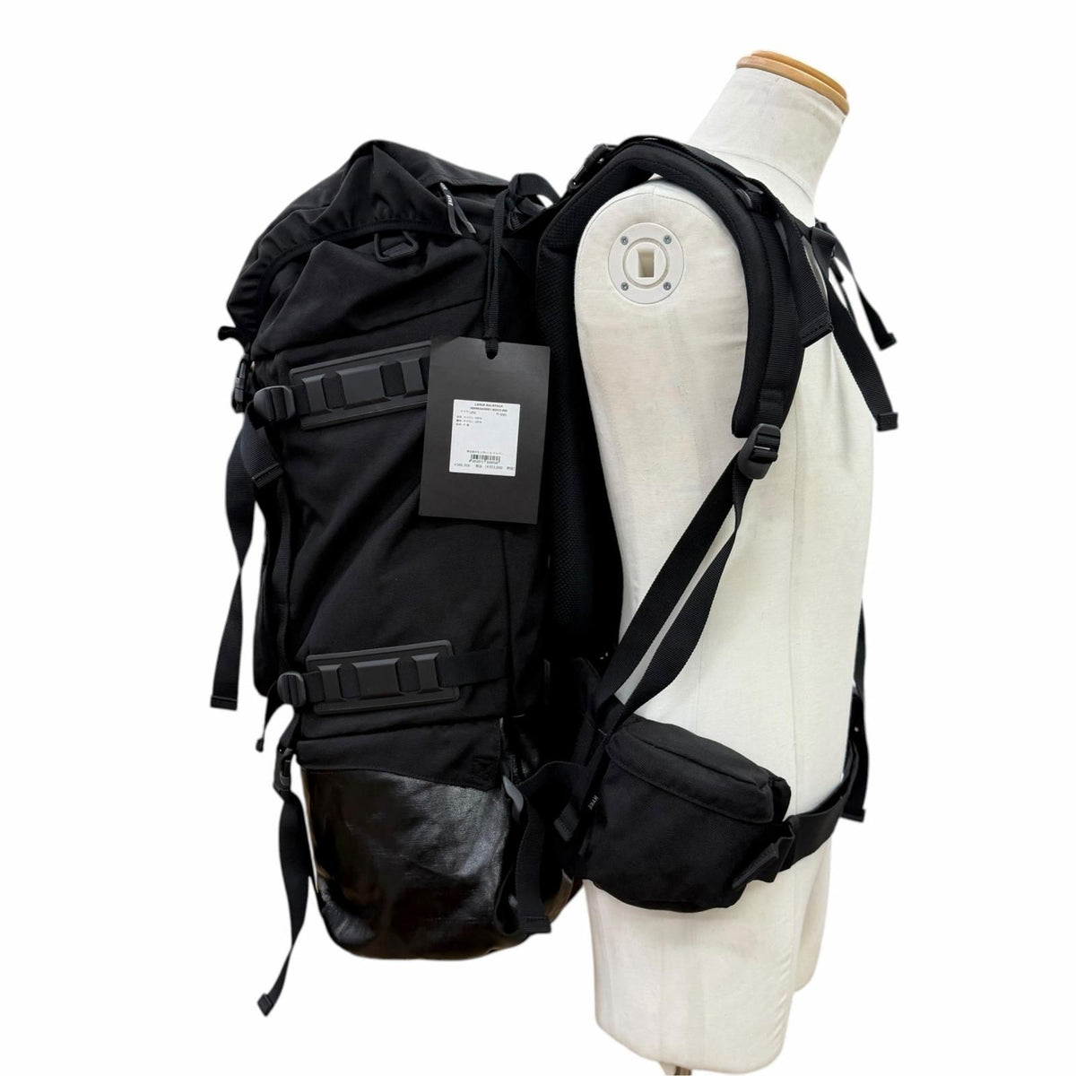 Moncler Hyke Leather Backpack Large — view 3