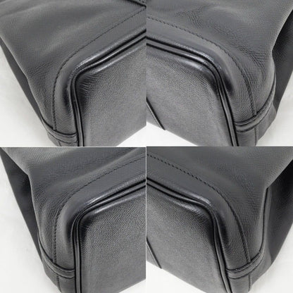 Hermes Garden Party TPM 30 Black Epsom Leather Hand Tote Bag — view 4