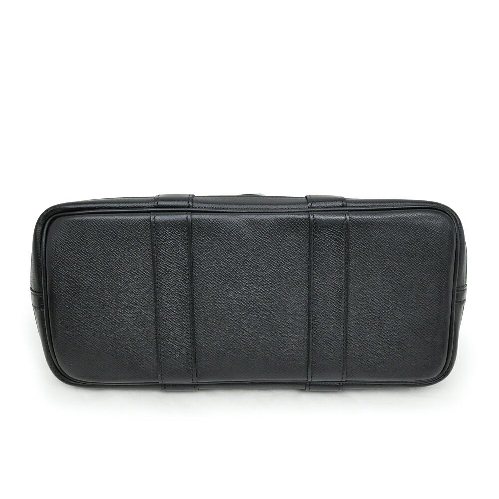 Hermes Garden Party TPM 30 Black Epsom Leather Hand Tote Bag — view 3