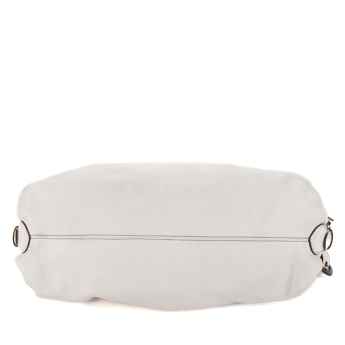 Fendi Doctor Bag White Grain Calfskin Leather — view 6