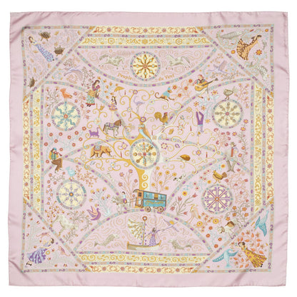 Hermes Scarf Pink — view 2