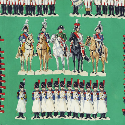 Hermes Scarf Blue Green Ivory Twill Silk — view 3