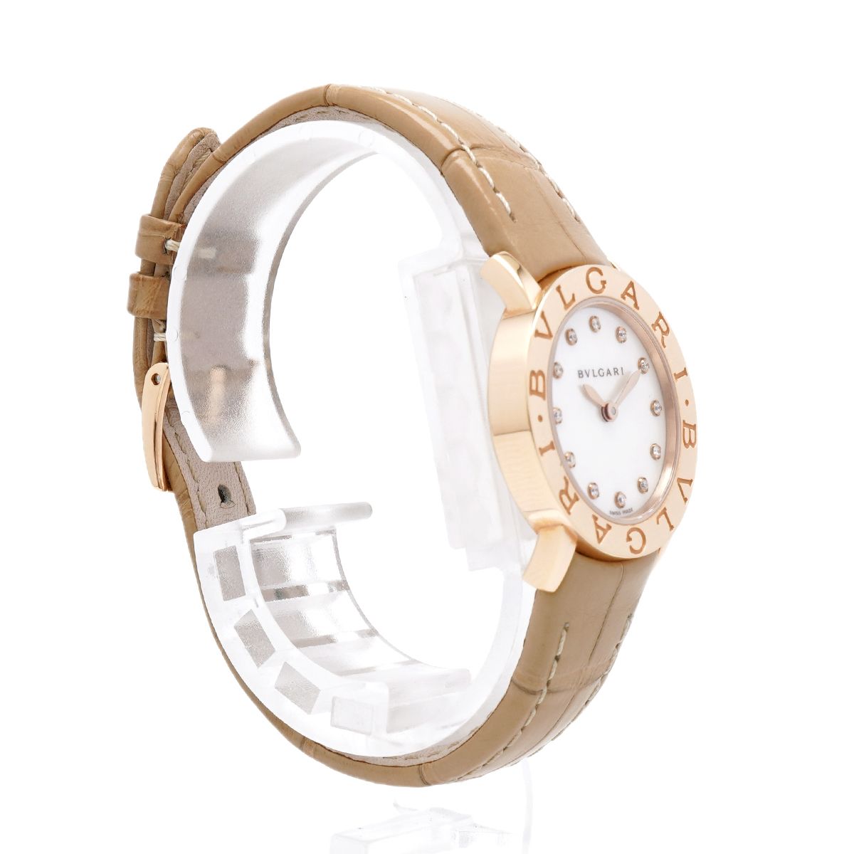 Bvlgari Diamond 12 White Dial Watch — view 3