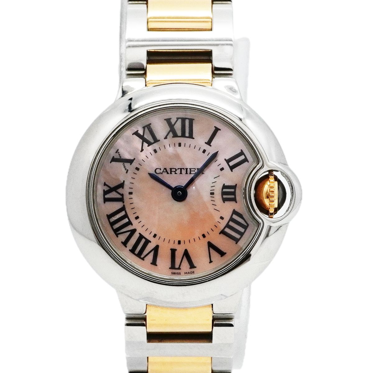 Cartier Ballon Bleu SM Pink Dial Watch