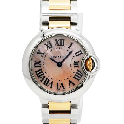 Cartier Ballon Bleu SM Pink Dial Watch