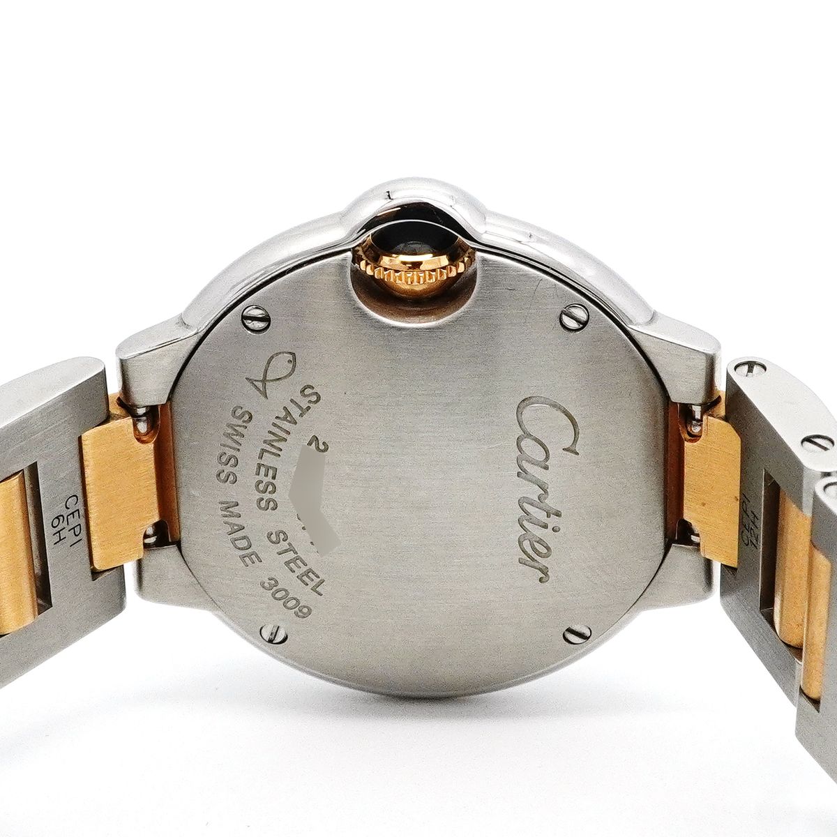 Cartier Ballon Bleu SM Pink Dial Watch — view 5