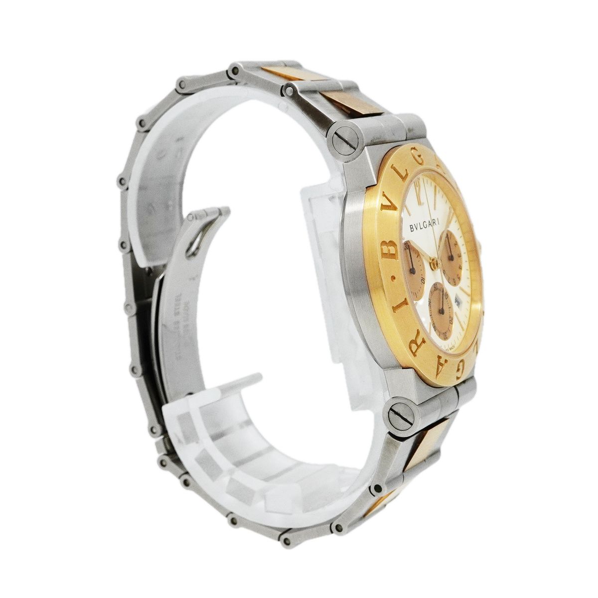 Bvlgari Diagono Sports Chronograph White Dial Watch — view 3
