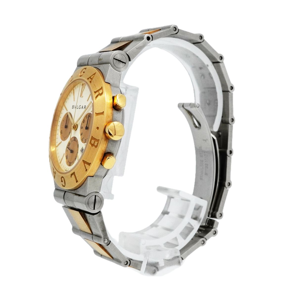 Bvlgari Diagono Sports Chronograph White Dial Watch — view 2
