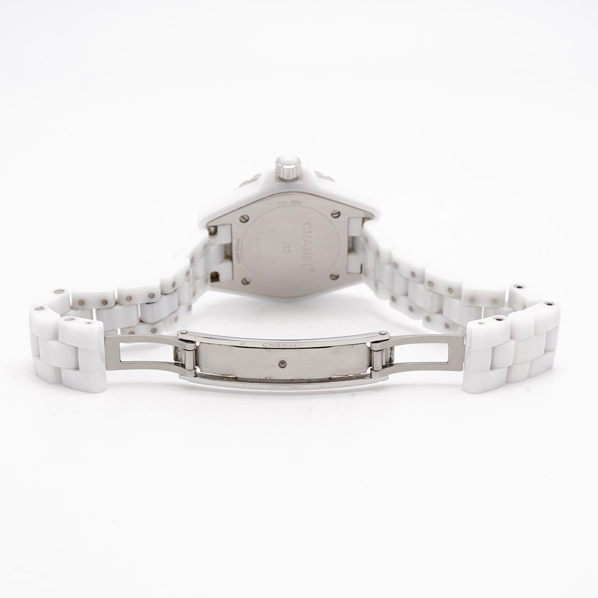 Chanel Diamond White Dial Watch — view 4