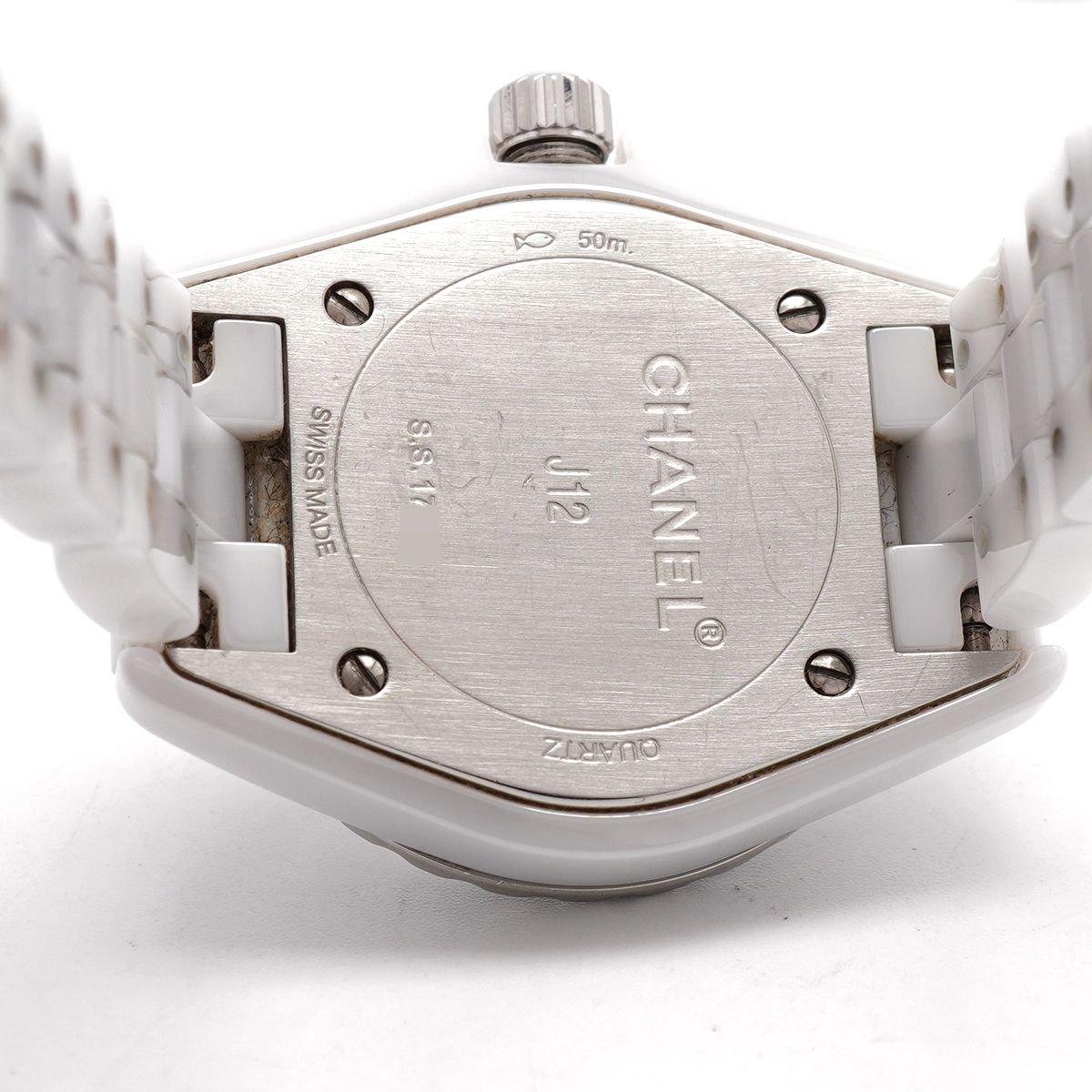 Chanel Diamond White Dial Watch — view 5