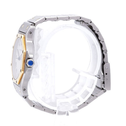 Cartier Santos Octagon LM Ivory Dial Watch Boys — view 2