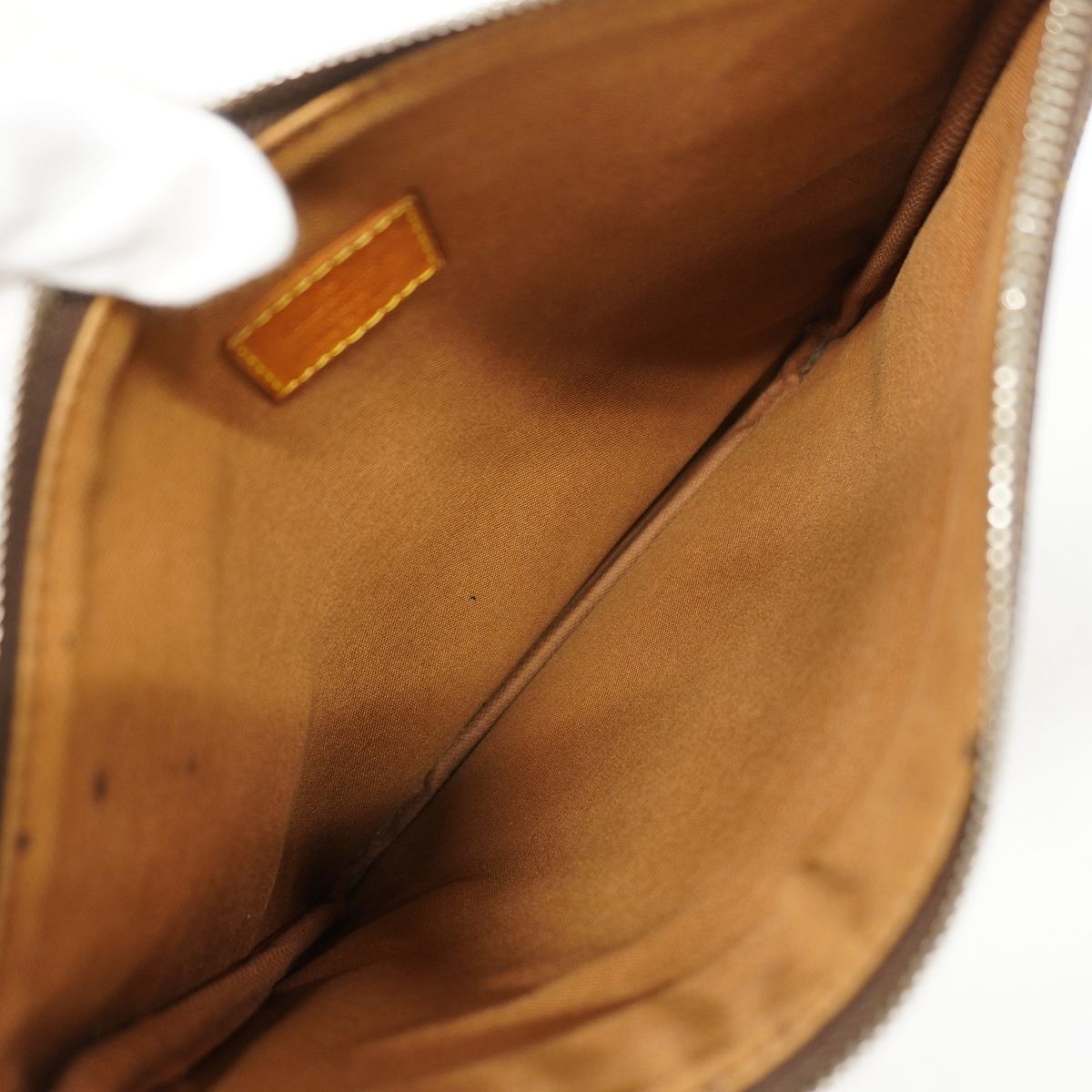 Louis Vuitton Shoulder Bag Monogram Pochette Bosphore Brown — view 4