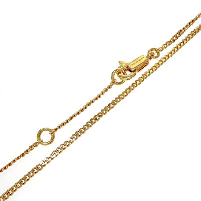 Celine Alphabet Square S Necklace Gold — view 7