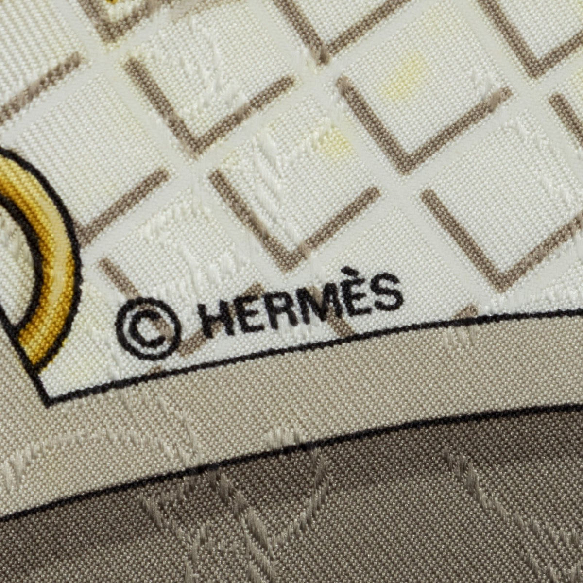 Hermes Scarf Gray — view 4
