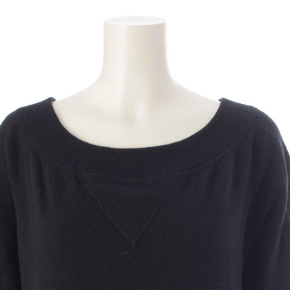 Chanel Cashmere CC Logo Knit Dress Black 38 — view 5