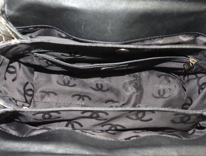 Chanel Wild Stitch Lambskin Tote Bag — view 7
