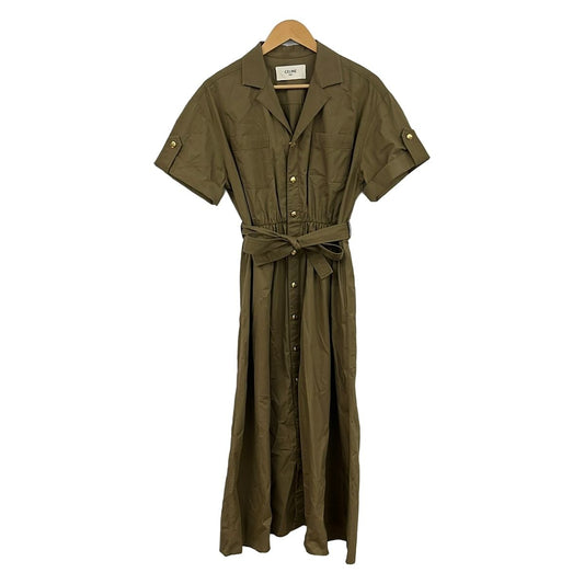 Celine Dress S Khaki Shirt 34