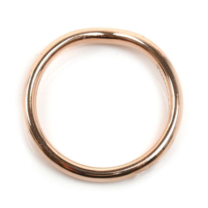 Tiffany & Co 18k Pink Gold Curved Band Diamond Ring — view 4