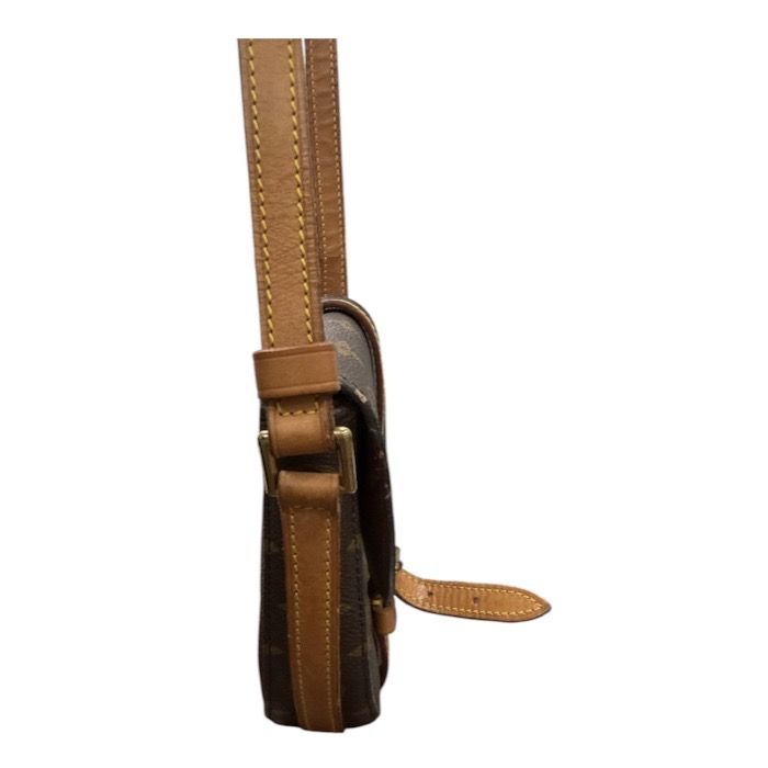 Louis Vuitton Monogram Brown Gold Leather Shoulder Bag — view 4