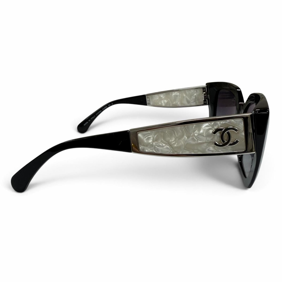 Chanel 26C Butterfly Shape Sunglasses CC Logo Black Demo Lens Eyewear — view 5