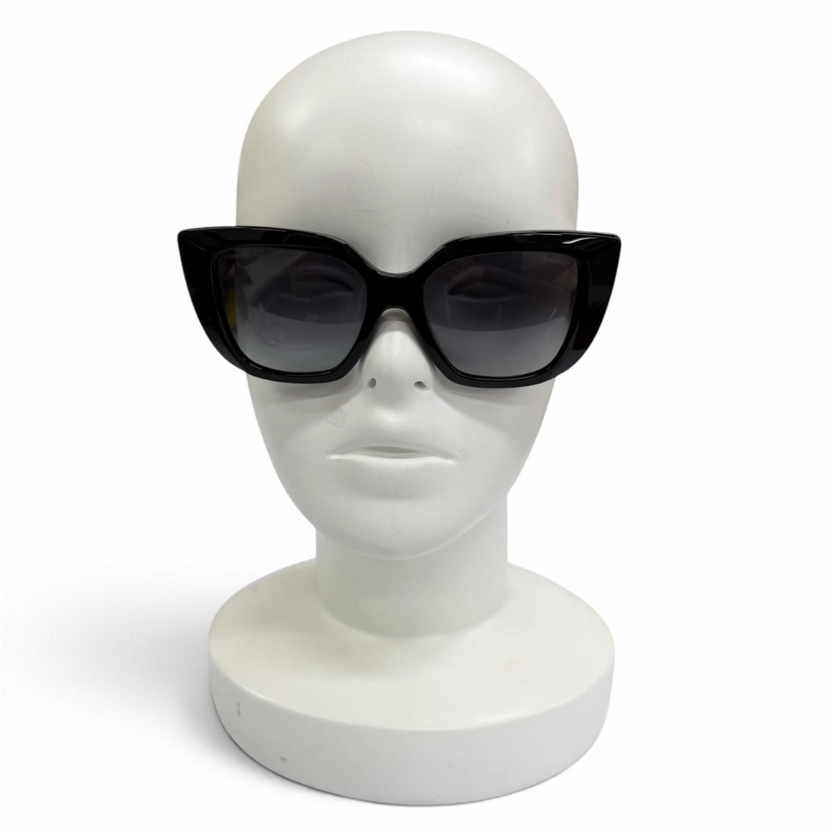 Chanel 26C Butterfly Shape Sunglasses CC Logo Black Demo Lens Eyewear — view 3