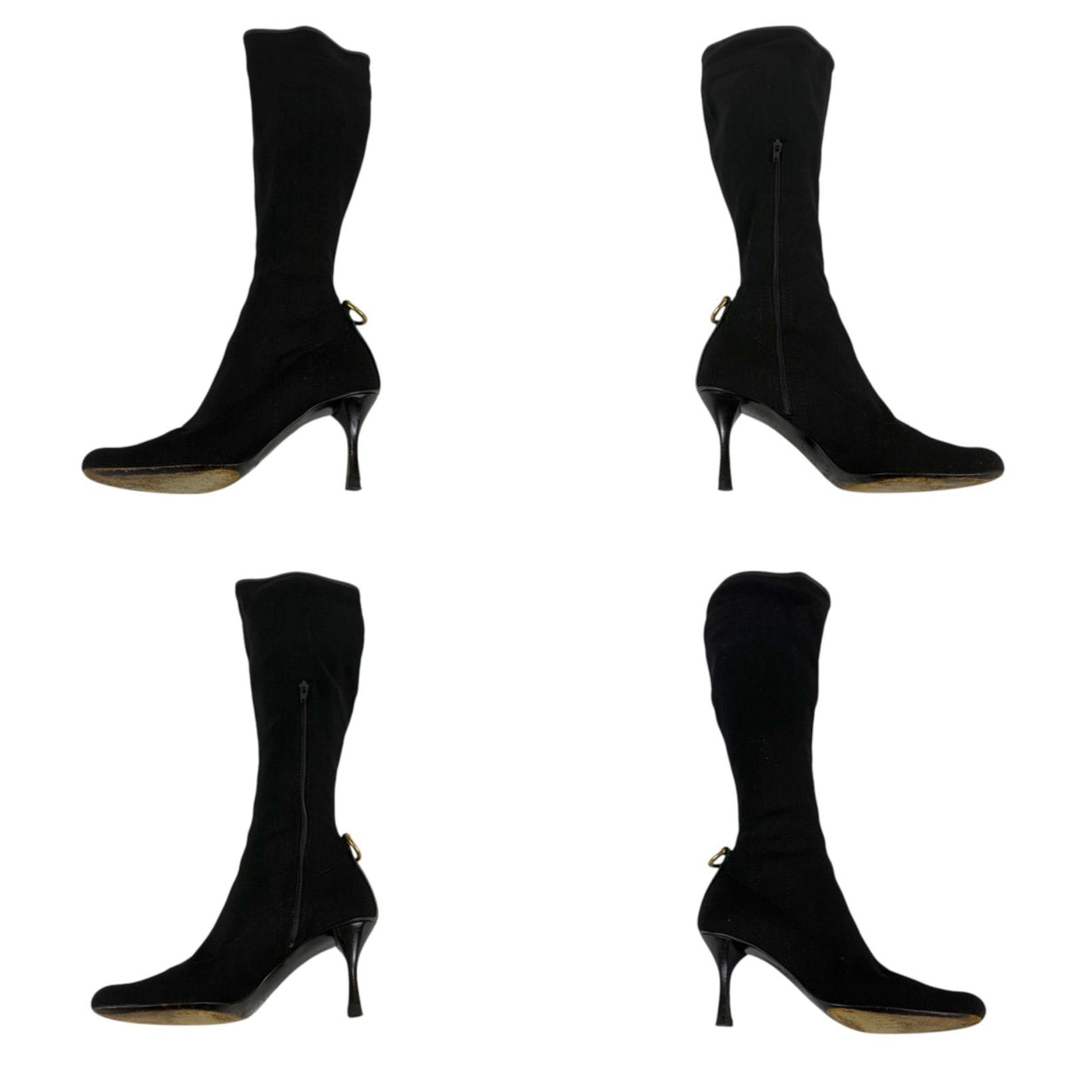 Gucci Sherry Line Long Boots Black 35 — view 6