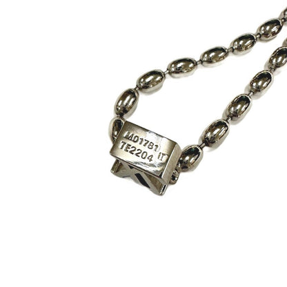 Louis Vuitton Necklace Pearl Fusion Monogram Flower LV Pendant Silver — view 5