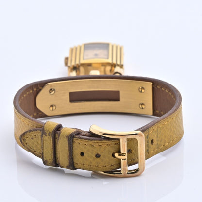 Hermes Watch Kelly Gold — view 8