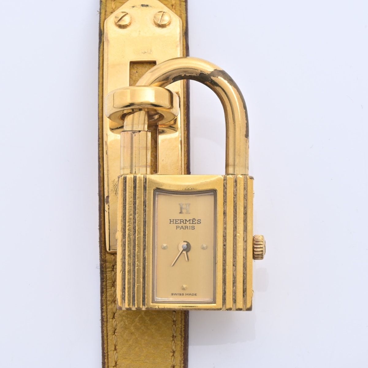 Hermes Watch Kelly Gold