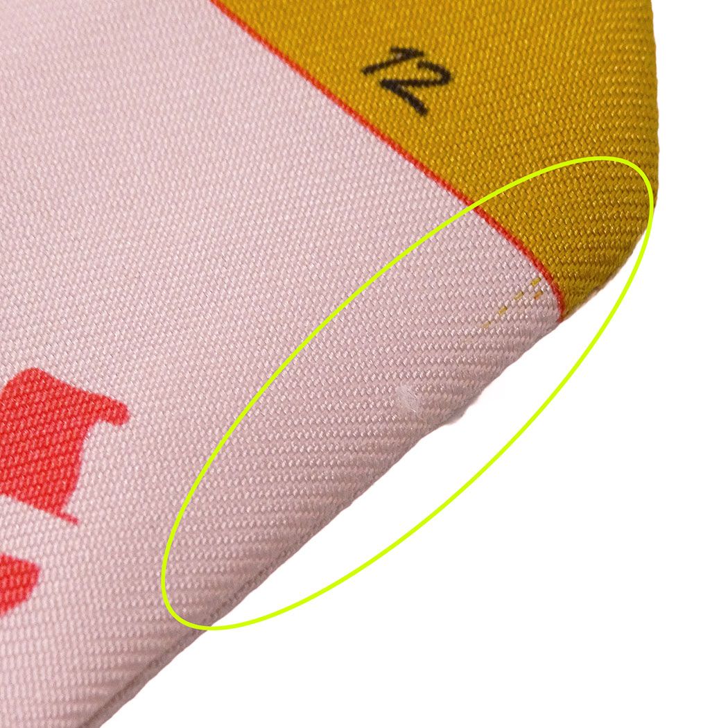 Hermes Scarf Parade Silk Pink Twilly — view 8