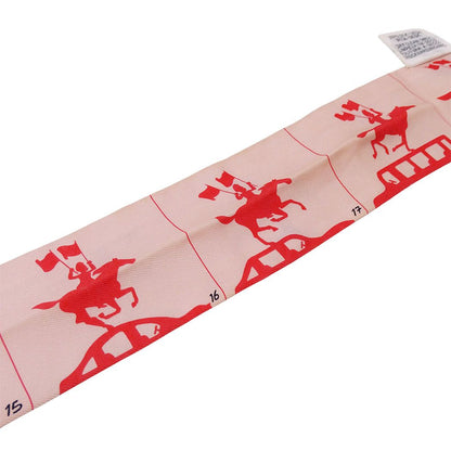 Hermes Scarf Parade Silk Pink Twilly — view 5