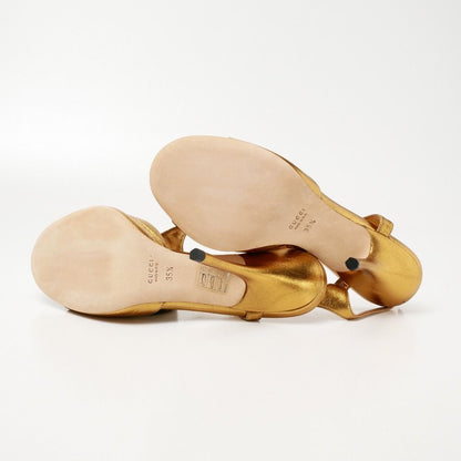 Gucci Sandals Bijou Horsebit Slingback Strap — view 7