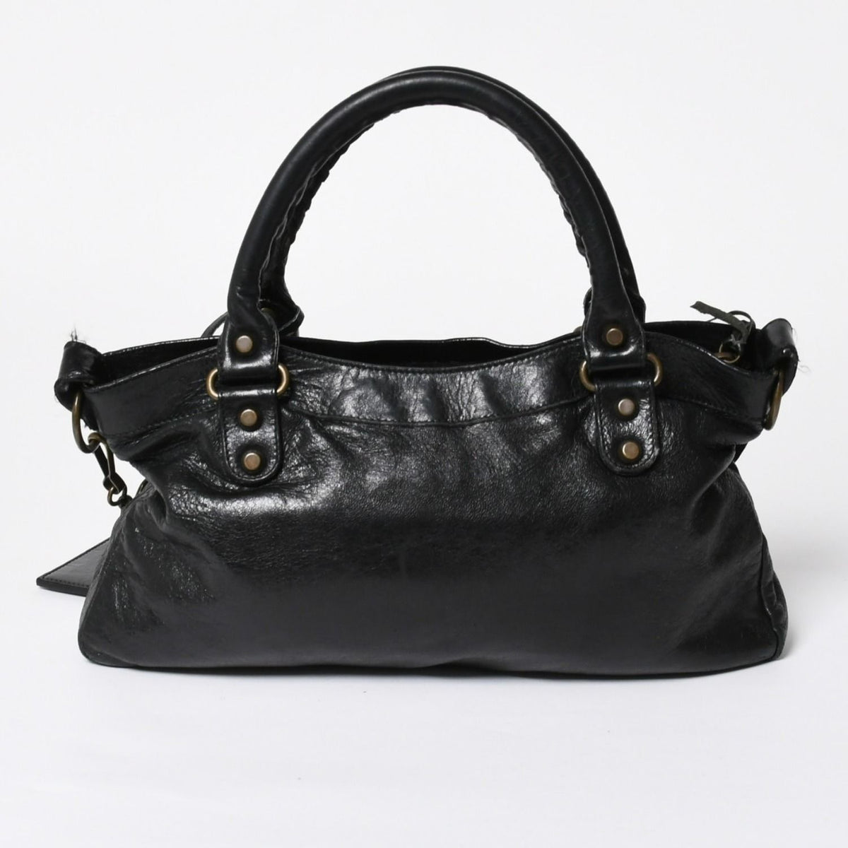 Balenciaga the First 2-Way Shoulder Bag Black Blanc — view 2