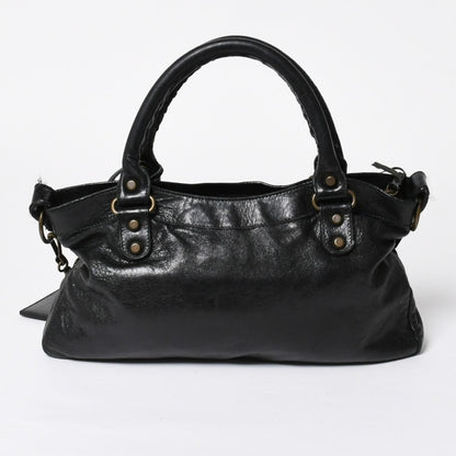 Balenciaga the First 2-Way Shoulder Bag Black Blanc — view 2
