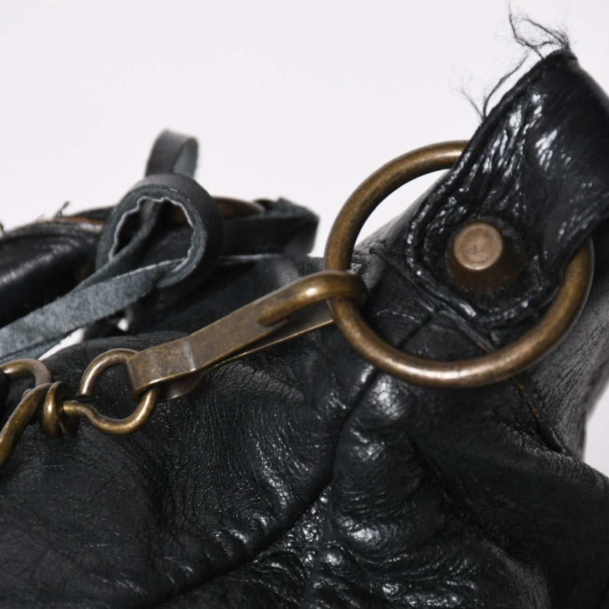 Balenciaga the First 2-Way Shoulder Bag Black Blanc — view 6
