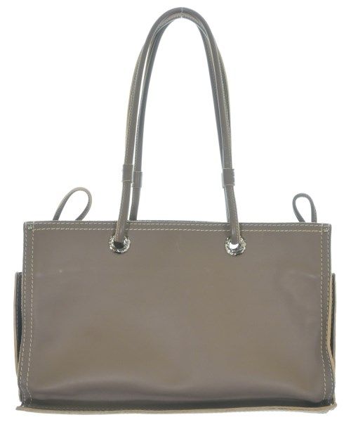 Loewe Anagram Leather Shopper Tote — view 2