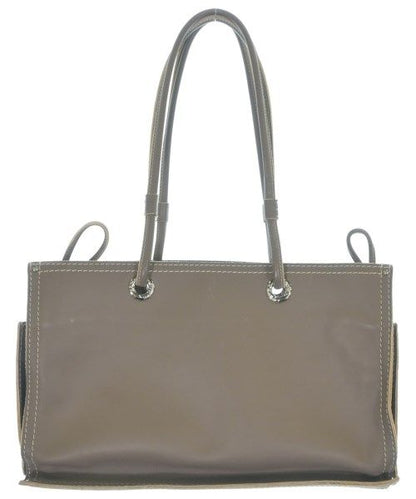 Loewe Anagram Leather Shopper Tote — view 2