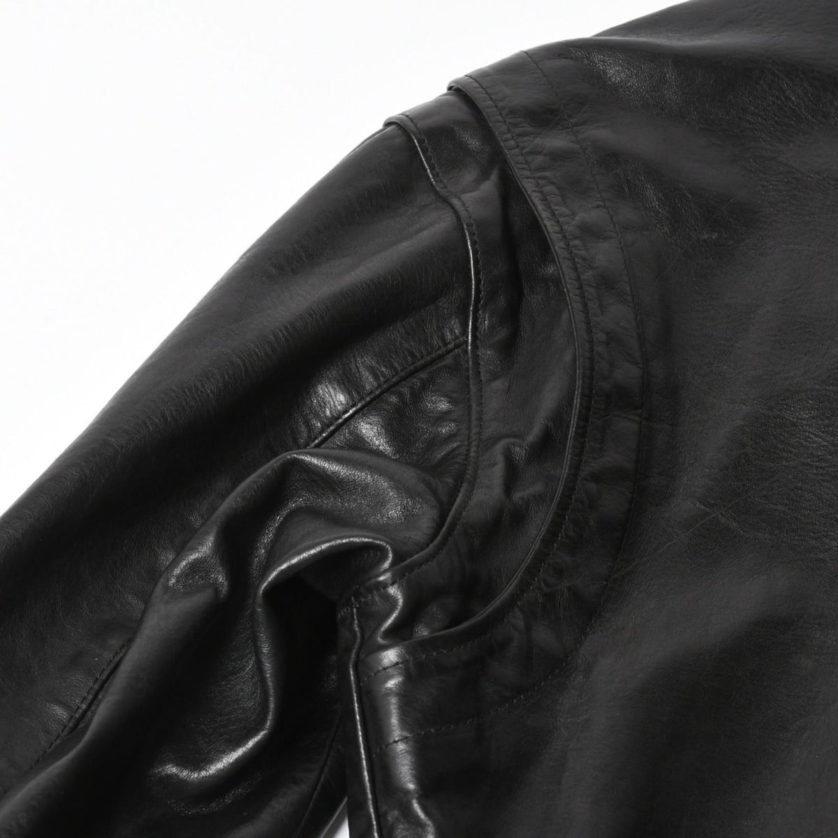 Chrome Hearts Dsmg Limited Jacket Leather Basic Moto Black Hose Silver — view 7
