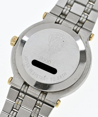 Gucci Watch SS Diamond Quartz Date — view 5