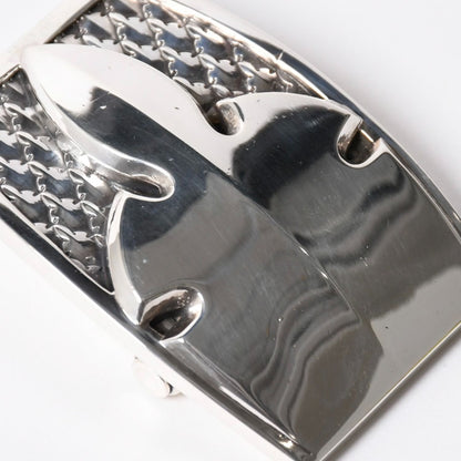 Chrome Hearts Buckle Mil Flerknee Flare Knee Silver Messenger Bag — view 3