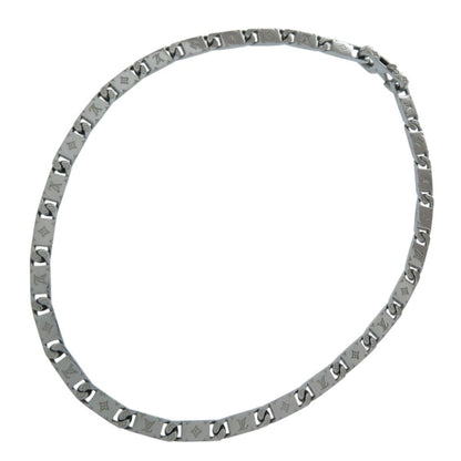 Louis Vuitton Tide Up Monogram Silver Necklace
