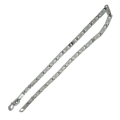 Louis Vuitton Tide Up Monogram Silver Necklace — view 3