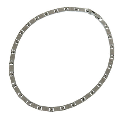 Louis Vuitton Tide Up Monogram Silver Necklace — view 2