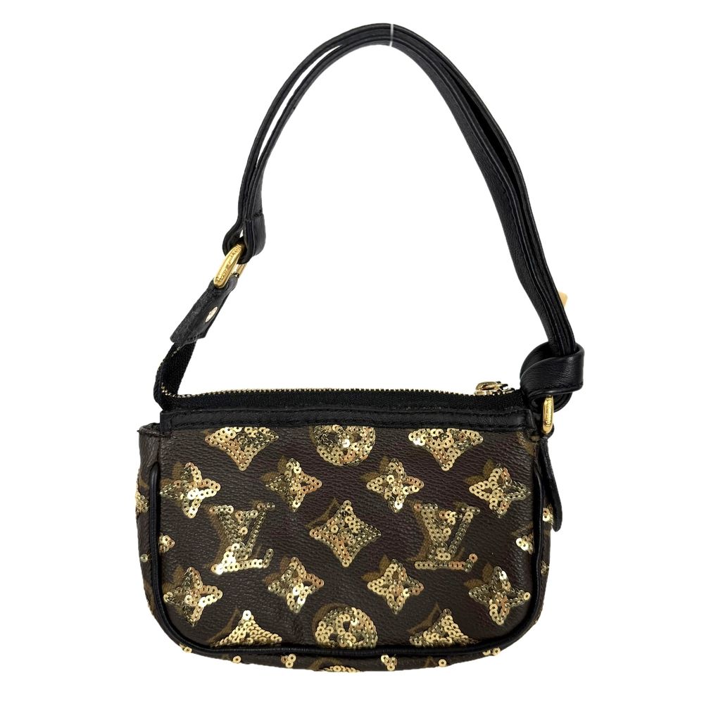 Louis Vuitton Monogram Eclipse Sequins Mini Pochette Accessoires Mini Bag — view 2