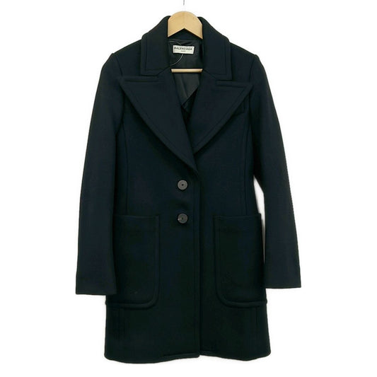 Balenciaga Coat Black 36