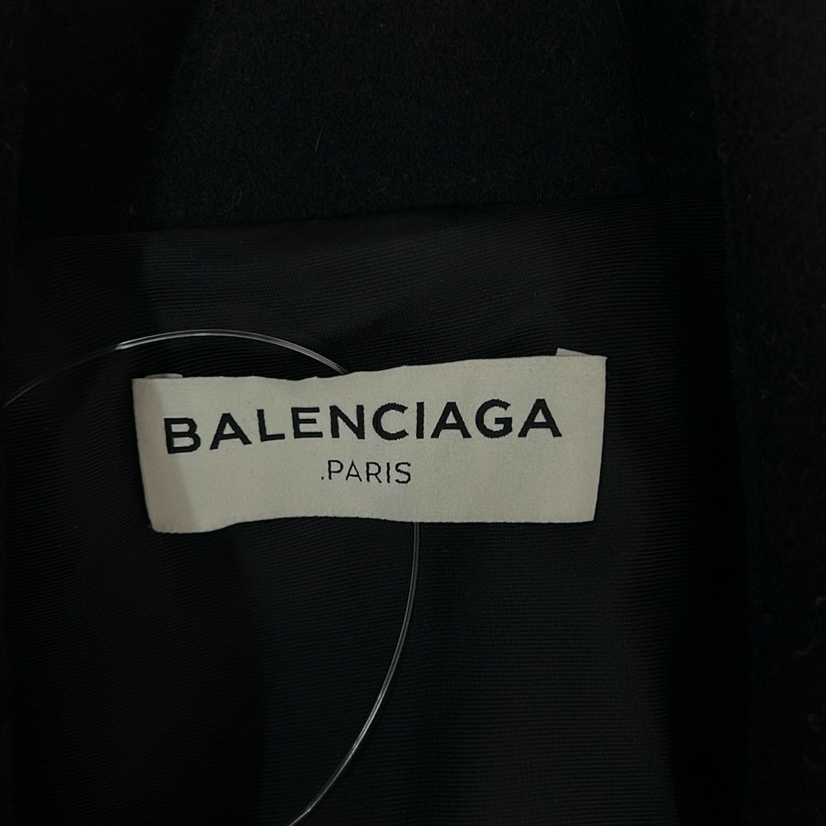 Balenciaga Coat Black 36 — view 3