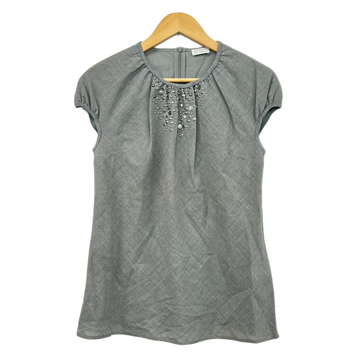Brunello Cucinelli Tunic Gray Studs M