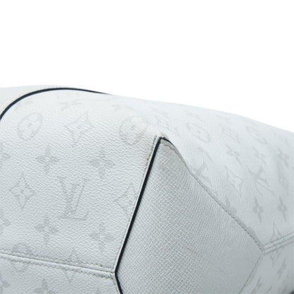 Louis Vuitton Taigarama Weekend Tote NM Shoulder Bag 2-Way Blanc White Leather — view 4
