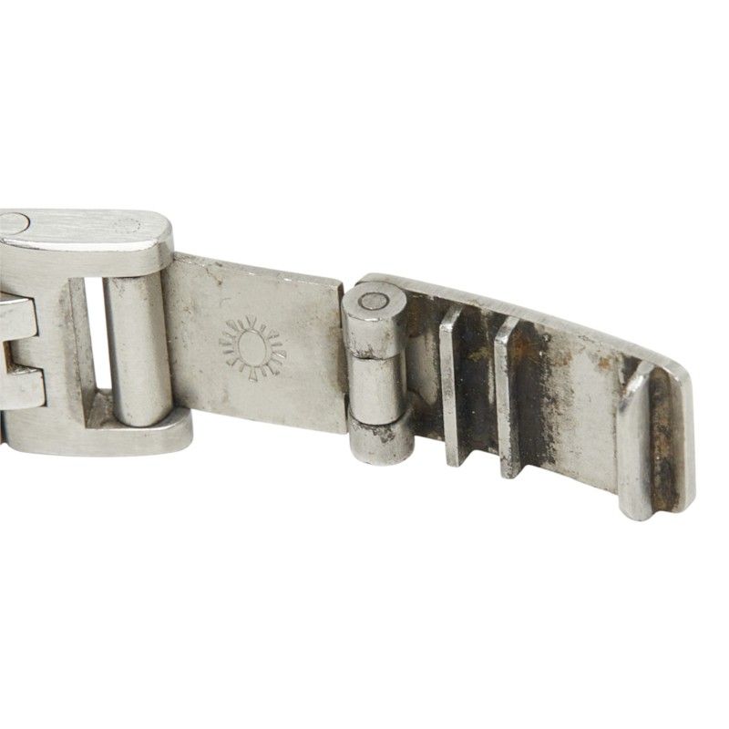 Hermes Olympia Watch Beige Silver Gold Stainless Steel — view 7