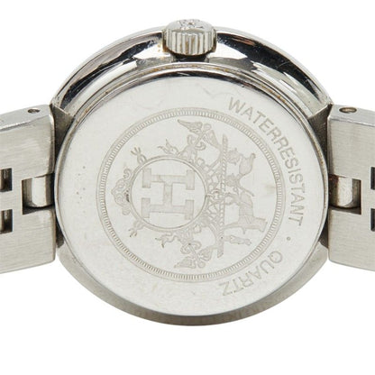 Hermes Olympia Watch Beige Silver Gold Stainless Steel — view 6